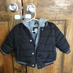 Baby GAP boys winter bomber jacket